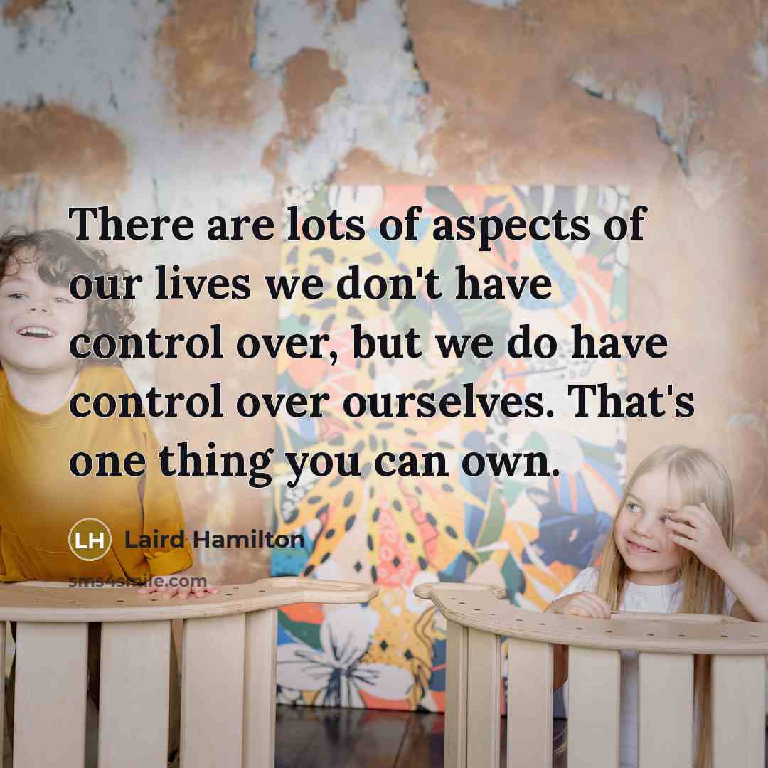 “There are lots of aspects of our lives we don't…” quote by Laird Hamilton