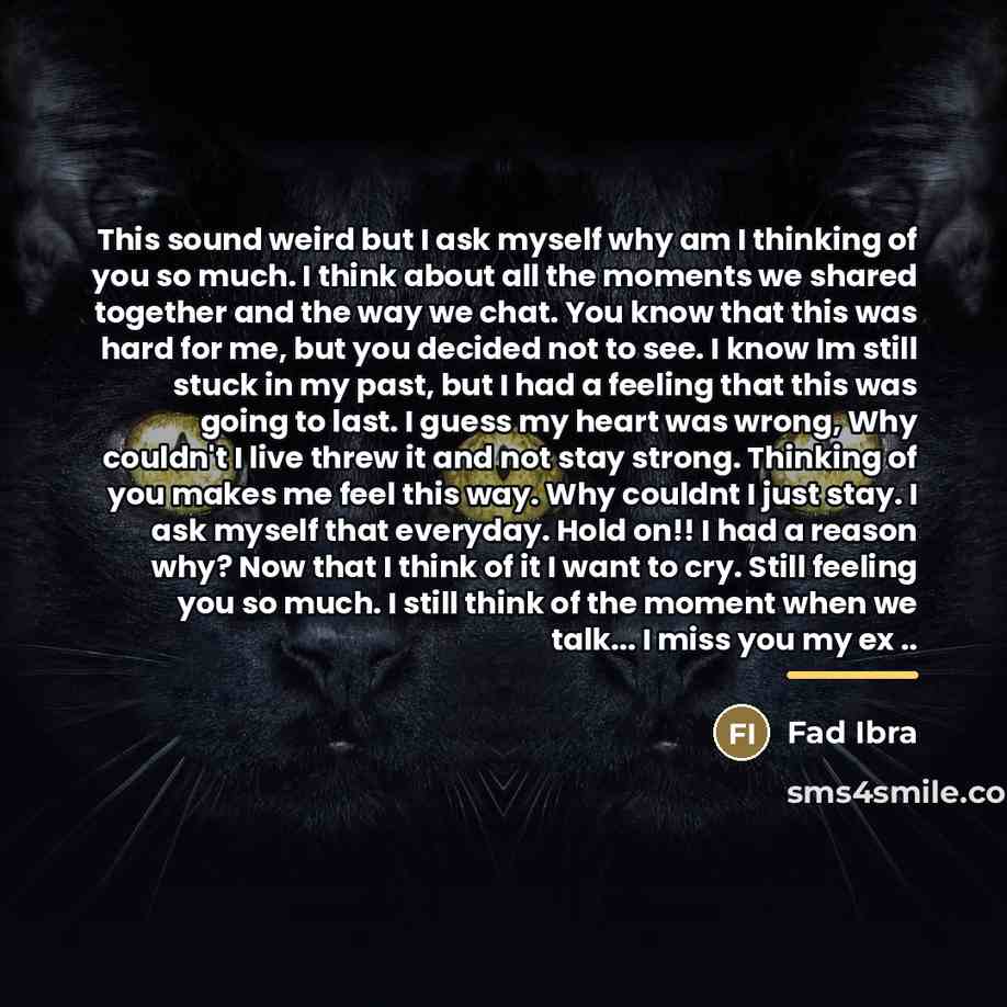 “This sound weird but I ask myself why am I…” quote by Fad Ibra