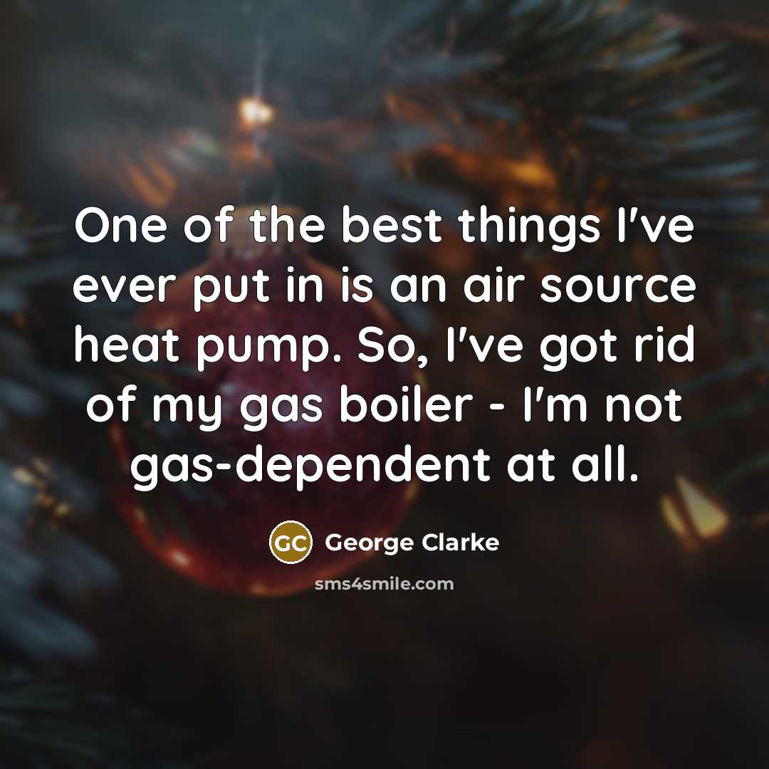 “One of the best things I've ever put in is…” quote by George Clarke