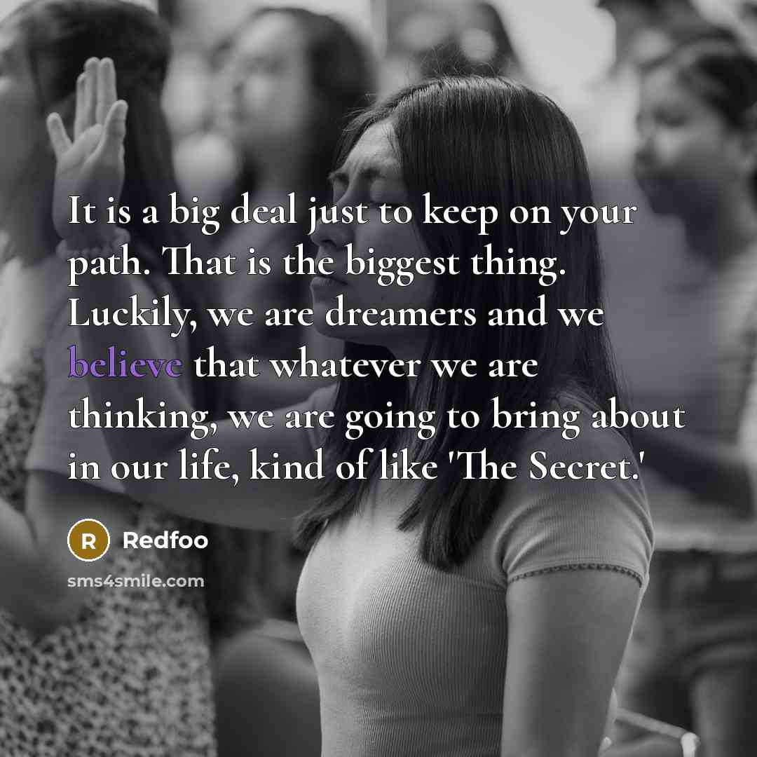 “It is a big deal just to keep on your…” quote by Redfoo