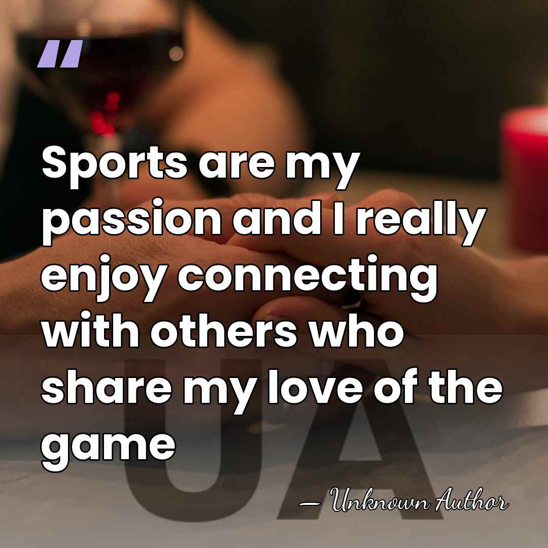 Sports are my passion and I really enjoy connecting with others who&hellip; - Tessa Bonhomme