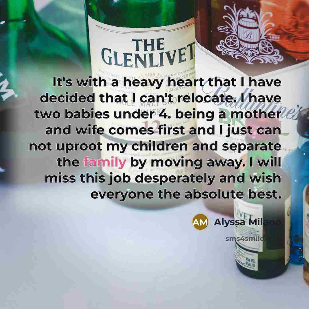 “It's with a heavy heart that I have decided that…” quote by Alyssa Milano