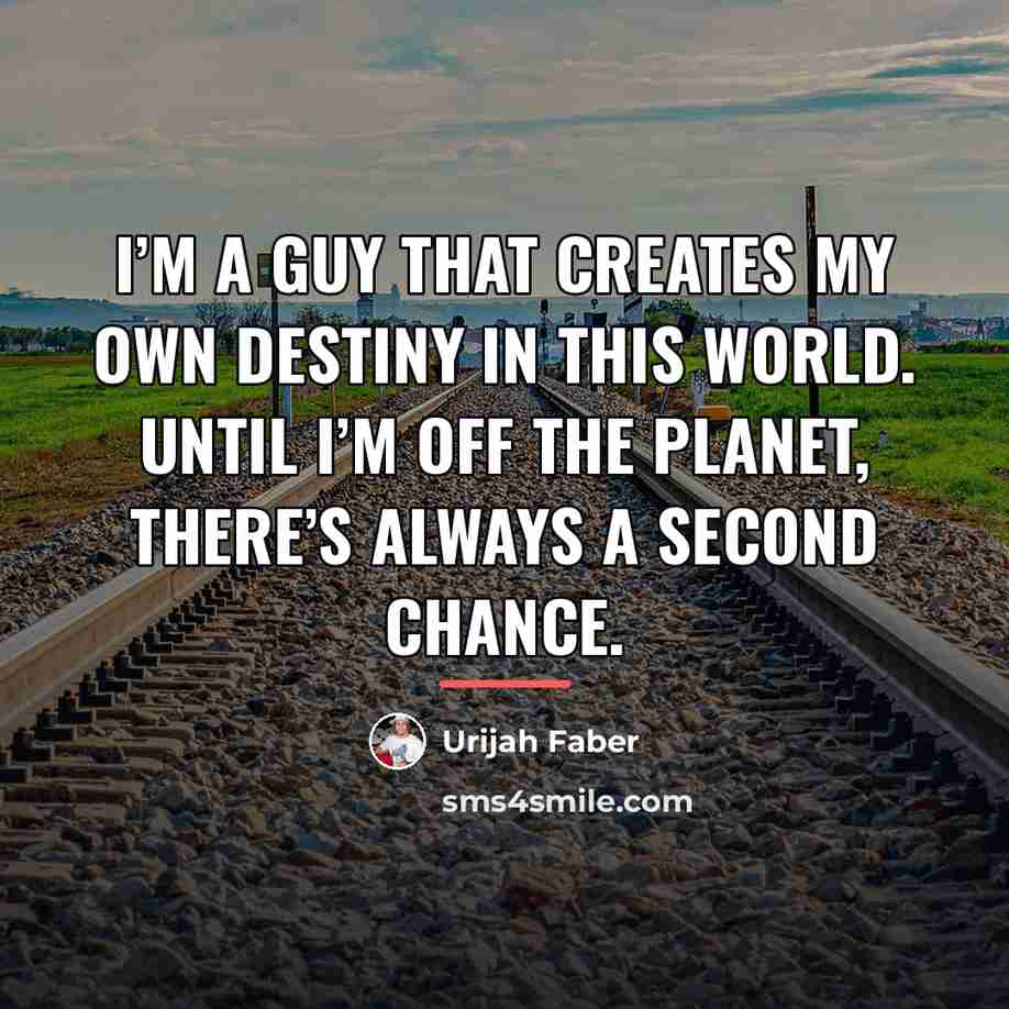 “I’m a guy that creates my own destiny in this…” quote by Urijah Faber