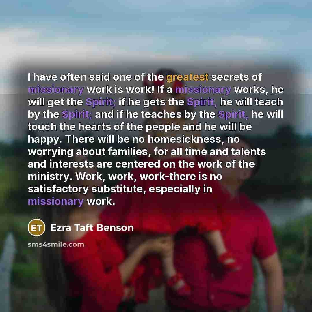 “I have often said one of the greatest secrets of…” quote by Ezra Taft Benson