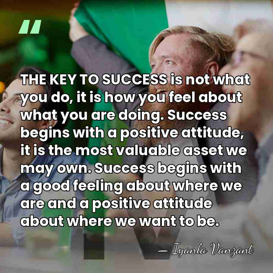 THE KEY TO SUCCESS is not what you do, it is how&hellip; - Iyanla Vanzant