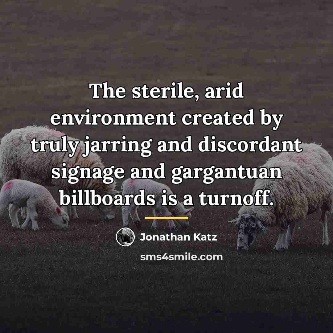 “The sterile, arid environment created by truly jarring and discordant…” quote by Jonathan Katz