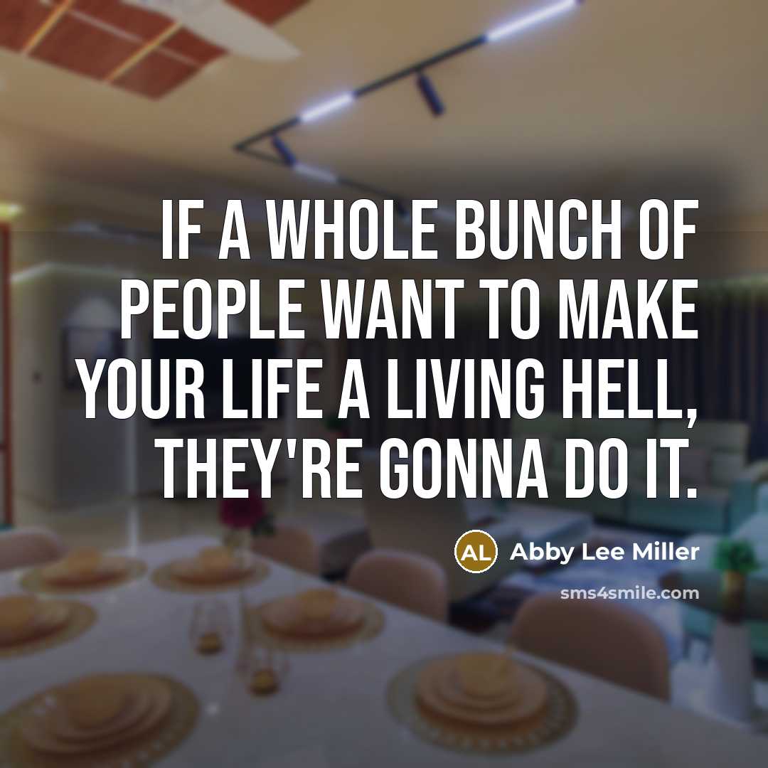 “If a whole bunch of people want to make your…” quote by Abby Lee Miller