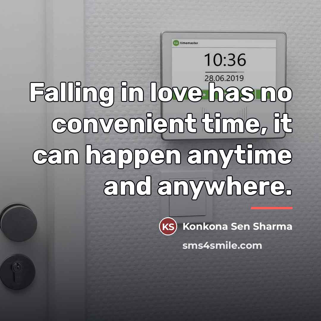 “Falling in love has no convenient time, it can happen…” quote by Konkona Sen Sharma
