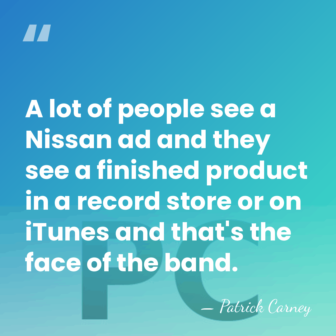 A lot of people see a Nissan ad and they see a&hellip; - Patrick Carney