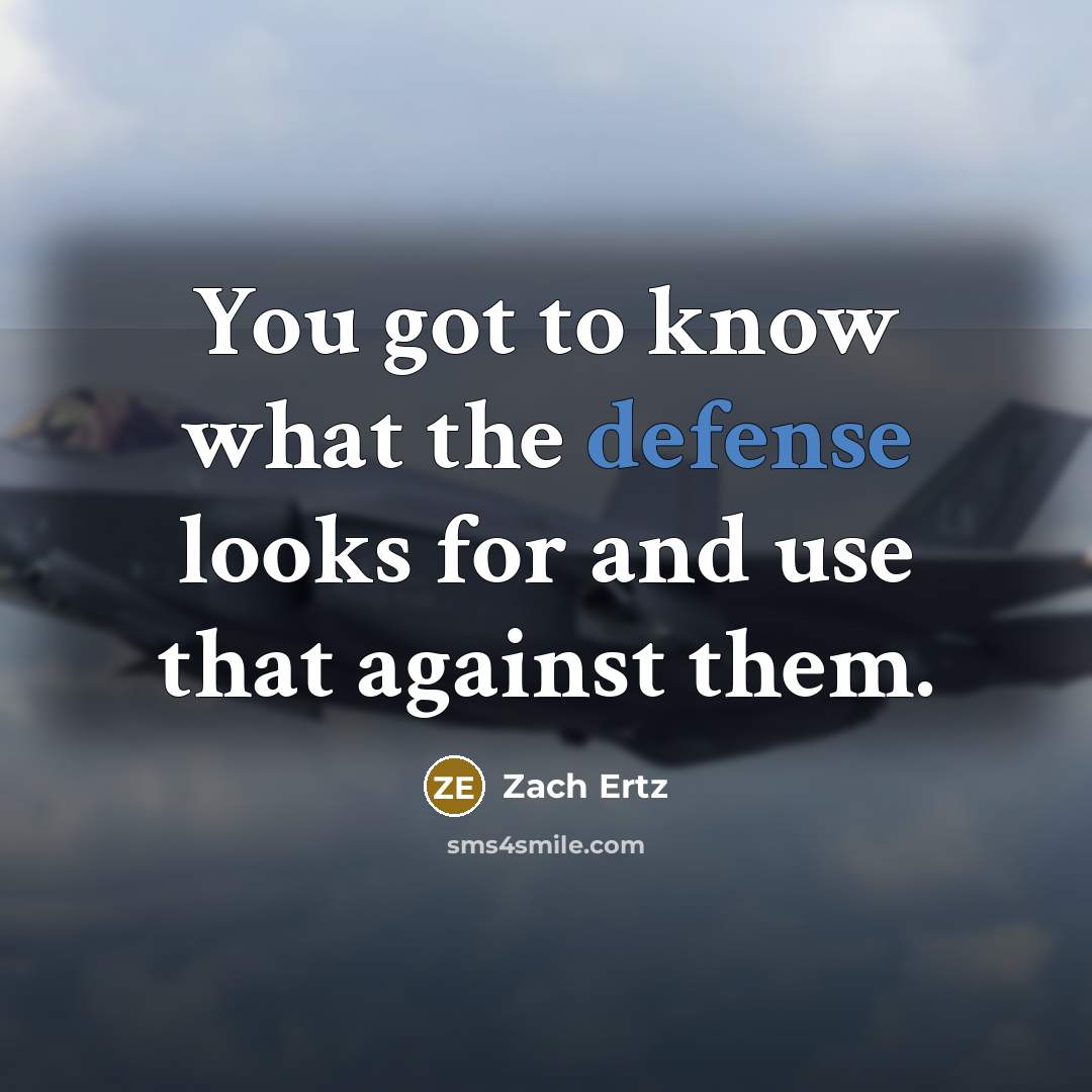 “You got to know what the defense looks for and…” quote by Zach Ertz