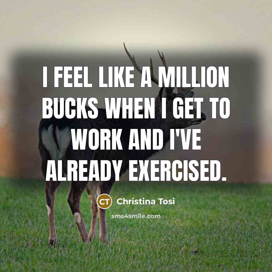 “I feel like a million bucks when I get to…” quote by Christina Tosi