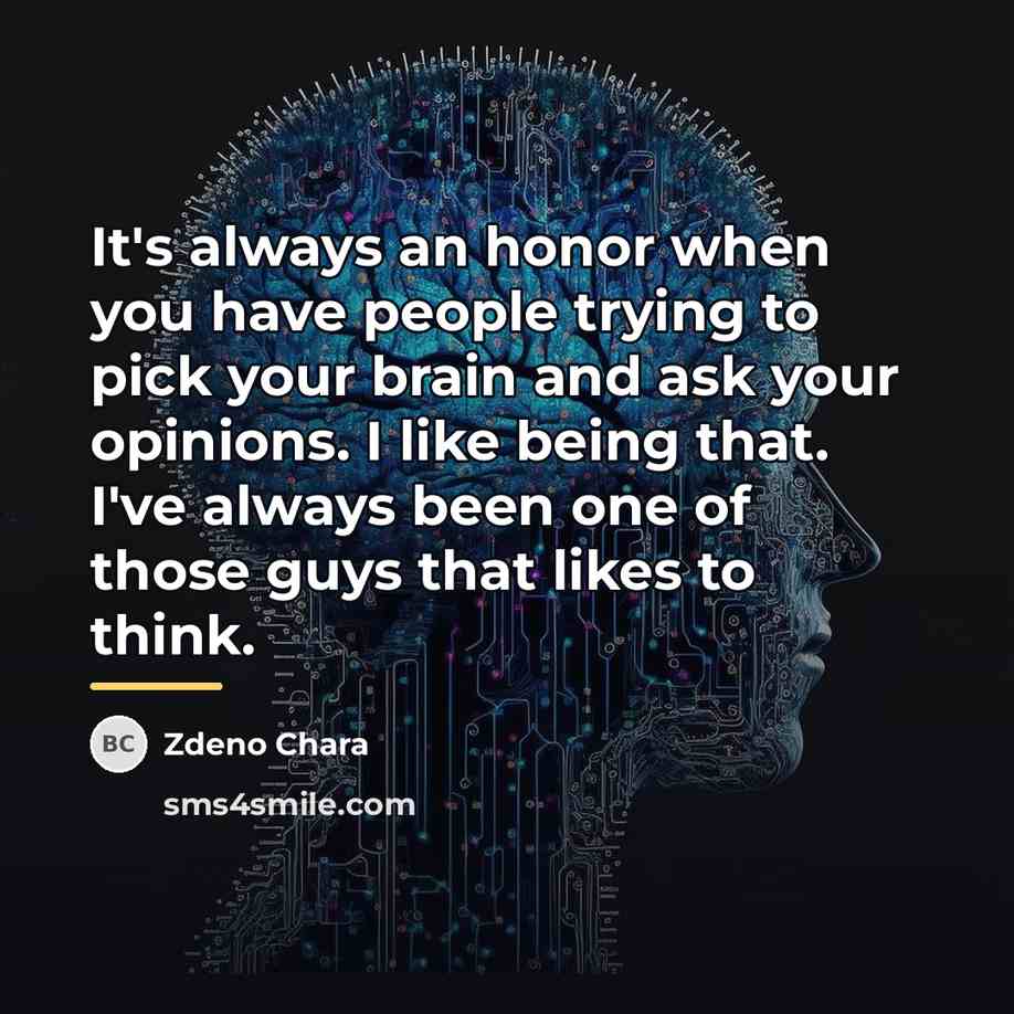“It's always an honor when you have people trying to…” quote by Zdeno Chara