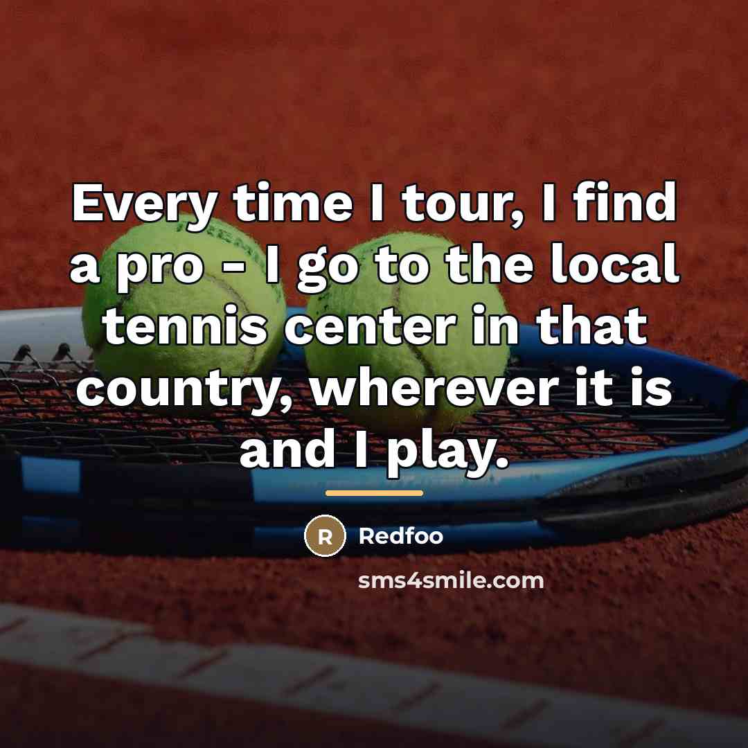 “Every time I tour, I find a pro - I…” quote by Redfoo