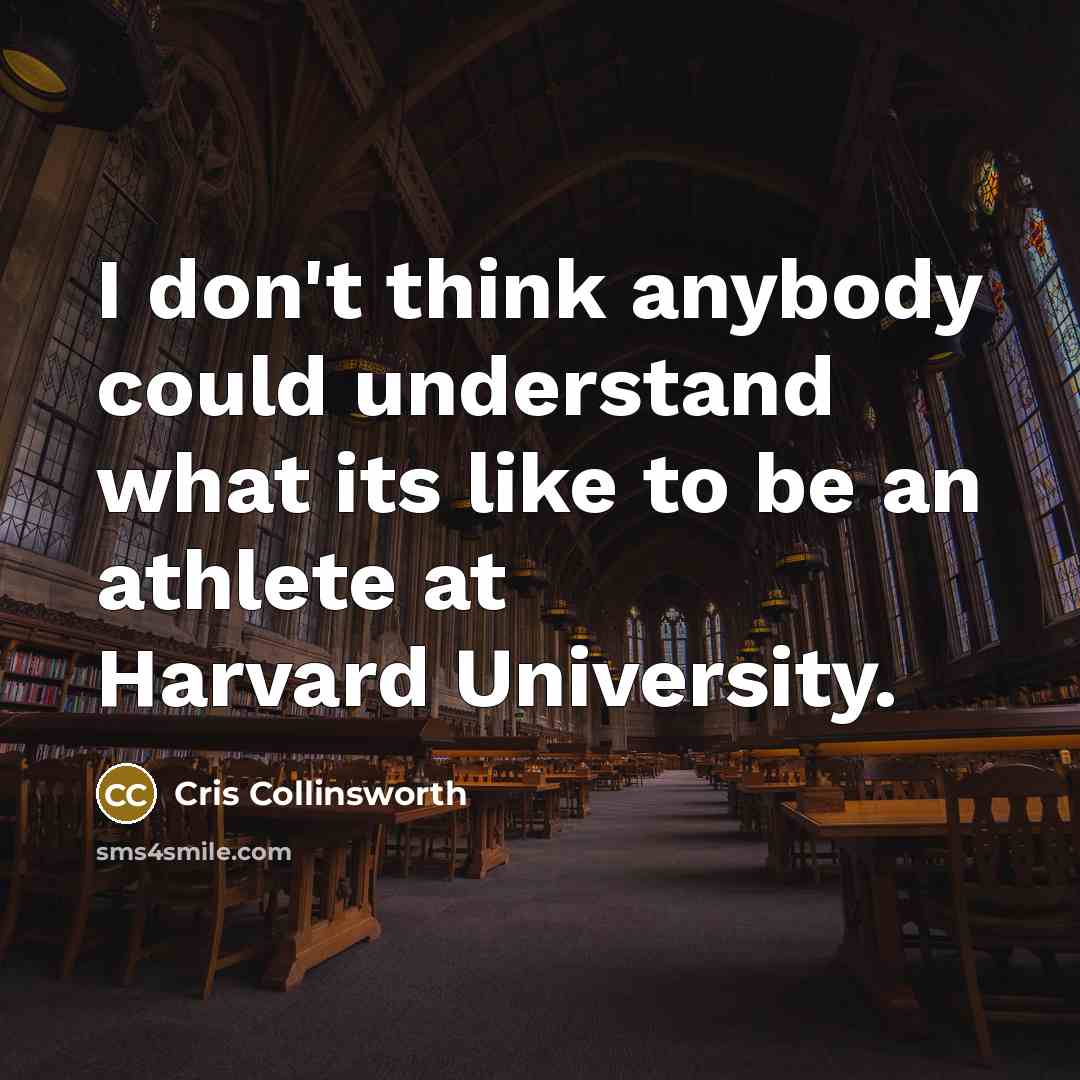 “I don't think anybody could understand what its like to…” quote by Cris Collinsworth