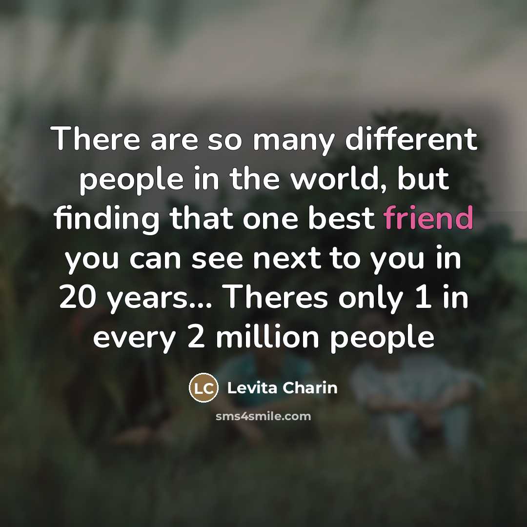 “There are so many different people in the world, but…” quote by Levita Charin