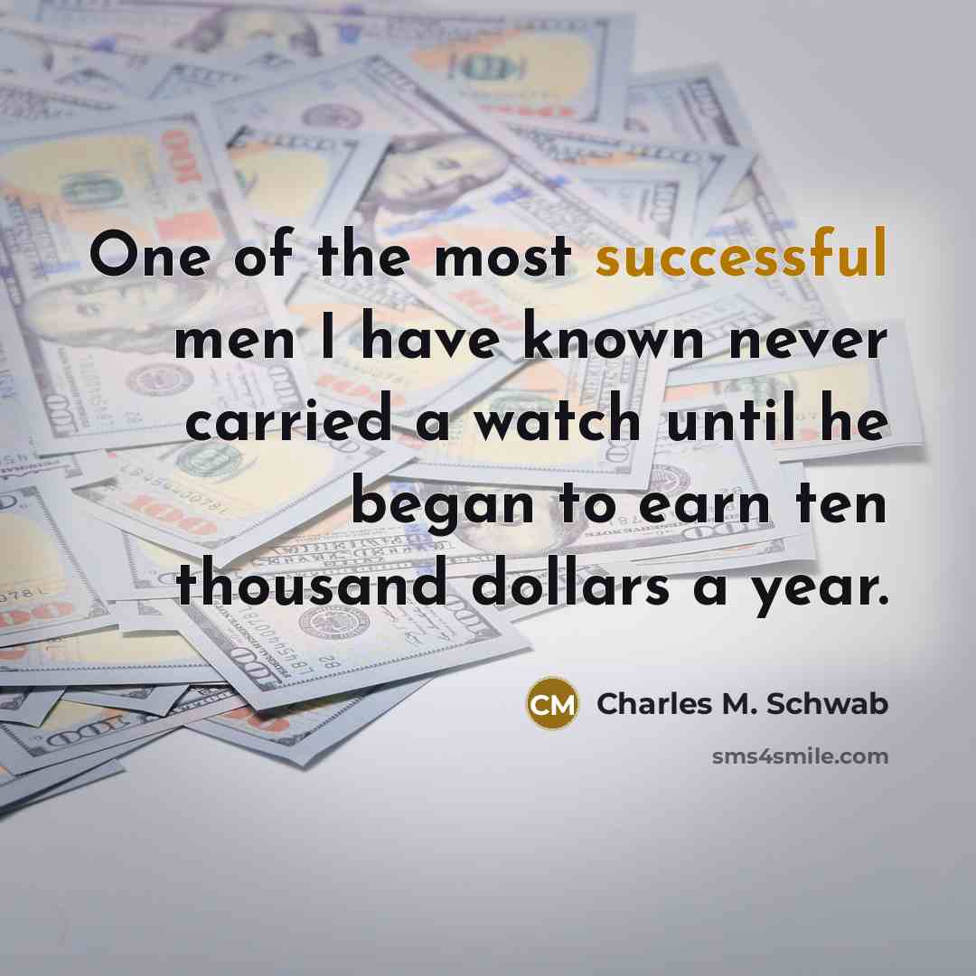 “One of the most successful men I have known never…” quote by Charles M. Schwab