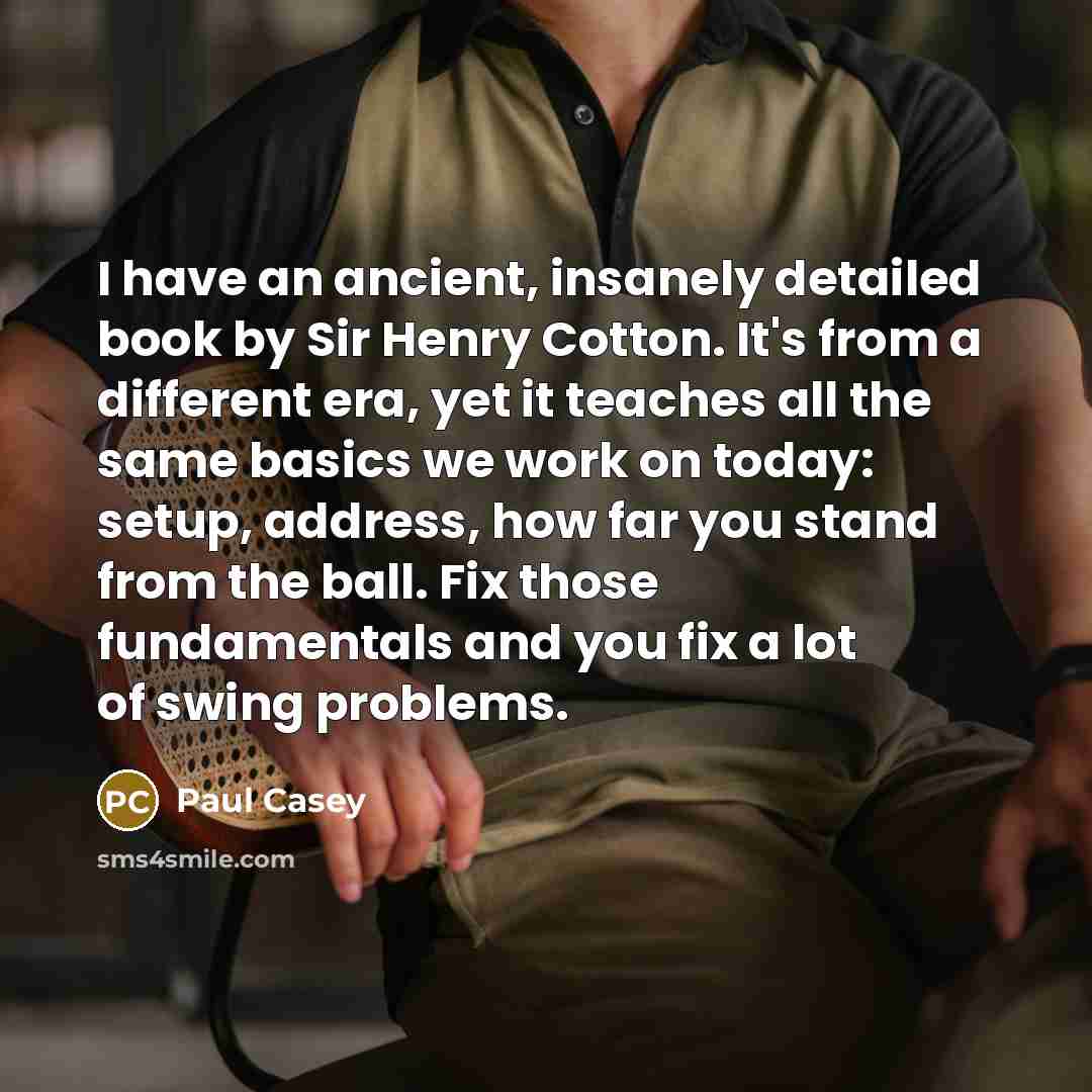 “I have an ancient, insanely detailed book by Sir Henry…” quote by Paul Casey