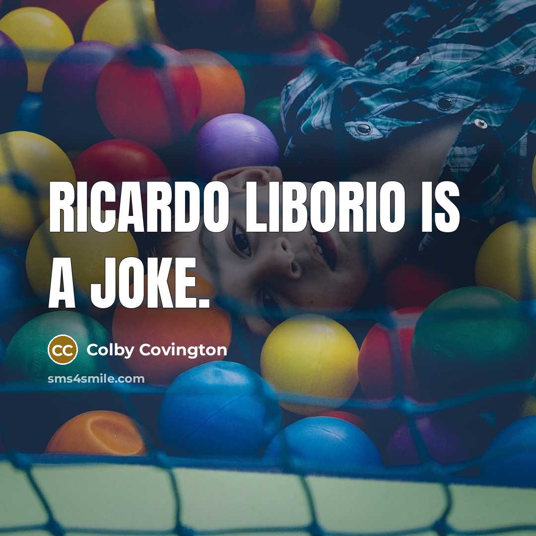 “Ricardo Liborio is a joke.” quote by Colby Covington