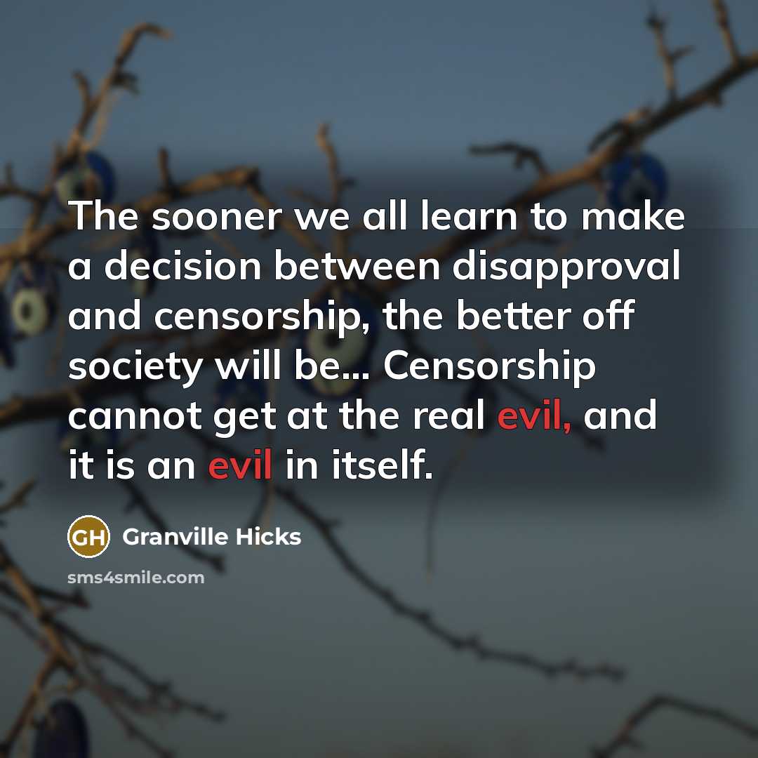“The sooner we all learn to make a decision between…” quote by Granville Hicks