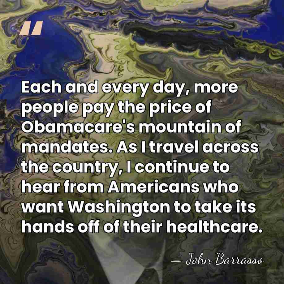 Each and every day, more people pay the price of Obamacare's mountain&hellip; - John Barrasso