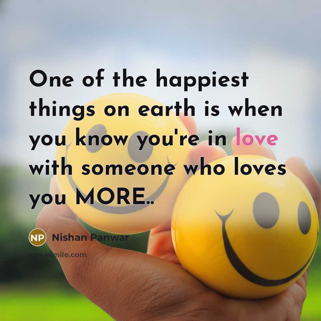 “One of the happiest things on earth is when you…” quote by Nishan Panwar