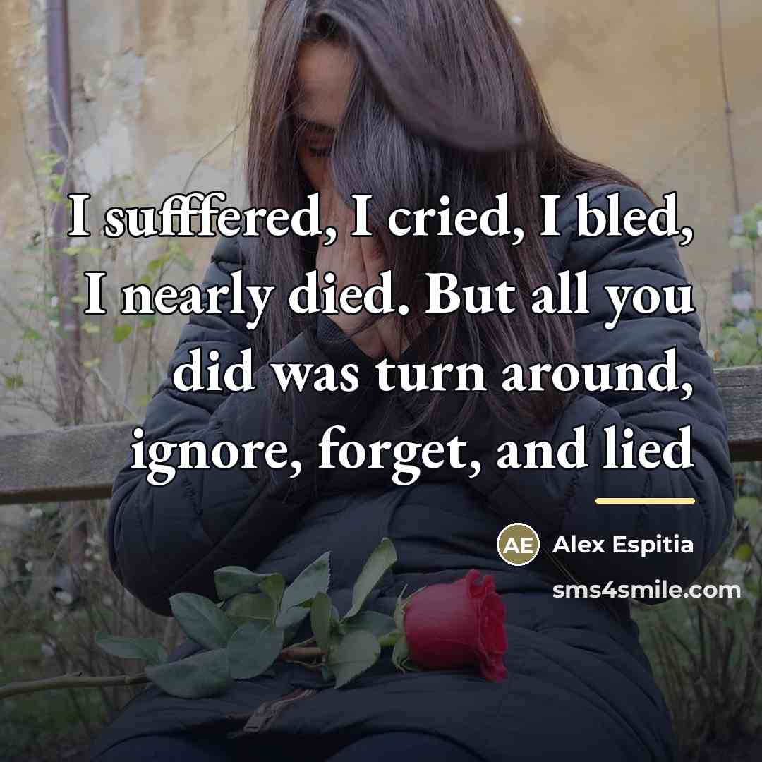 “I sufffered, I cried, I bled, I nearly died. But…” quote by Alex Espitia