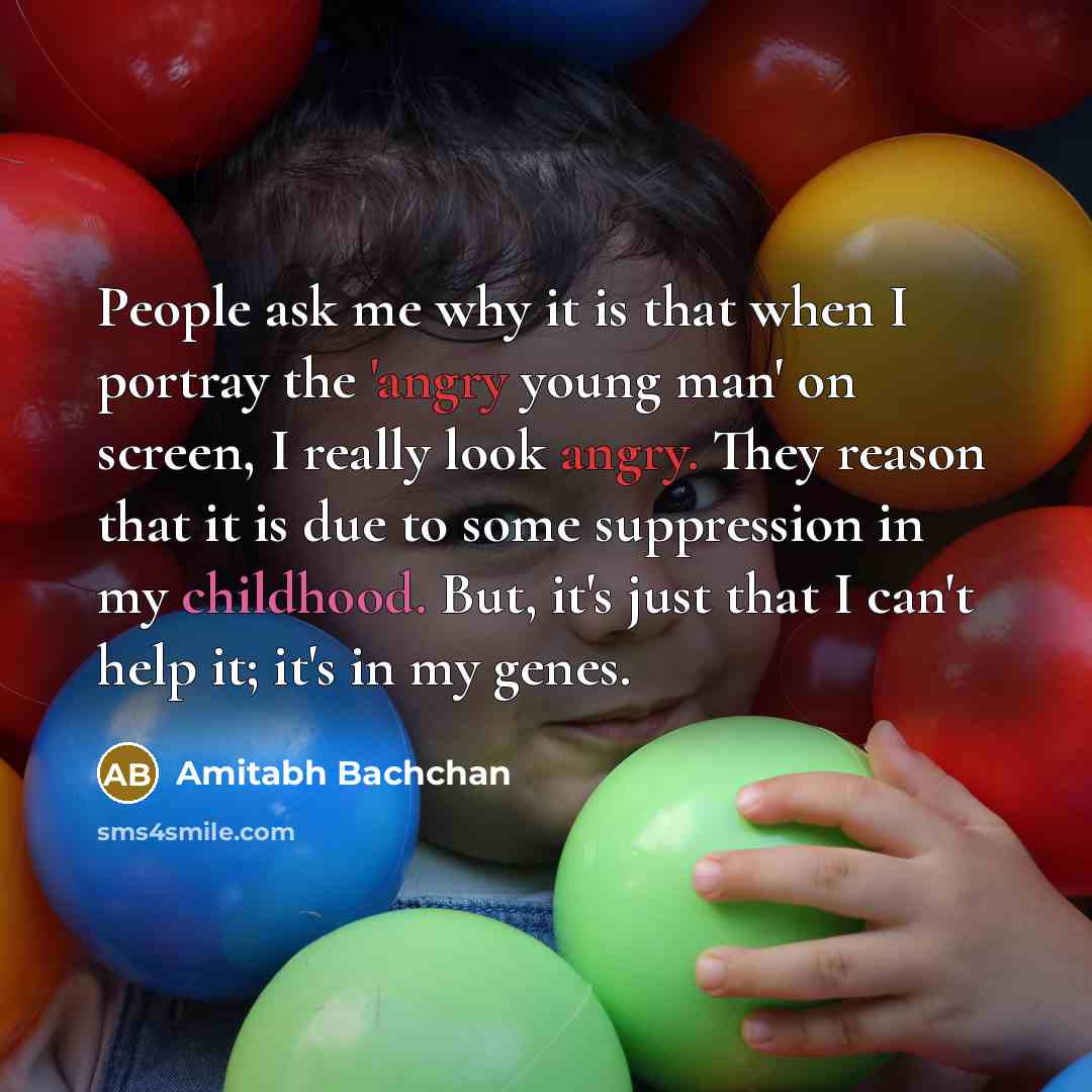 “People ask me why it is that when I portray…” quote by Amitabh Bachchan