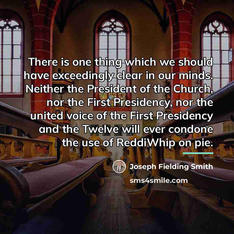 “There is one thing which we should have exceedingly clear…” quote by Joseph Fielding Smith