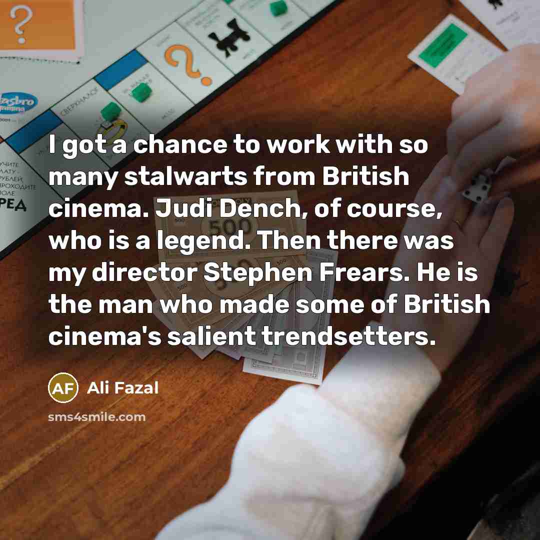 “I got a chance to work with so many stalwarts…” quote by Ali Fazal