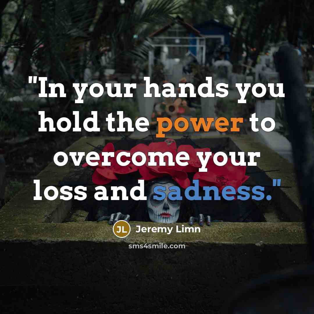 “''In your hands you hold the power to overcome your…” quote by Jeremy Limn