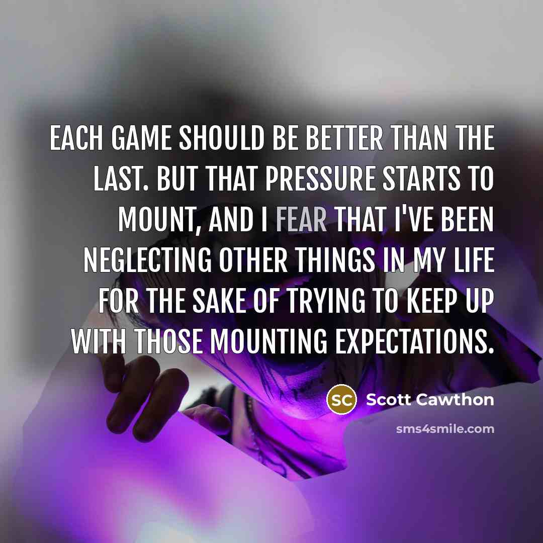 “Each game should be better than the last. But that…” quote by Scott Cawthon