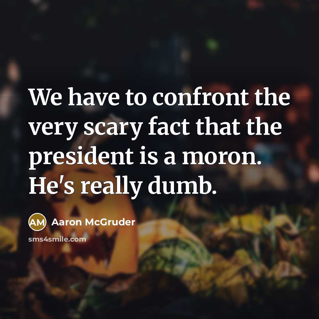 “We have to confront the very scary fact that the…” quote by Aaron McGruder