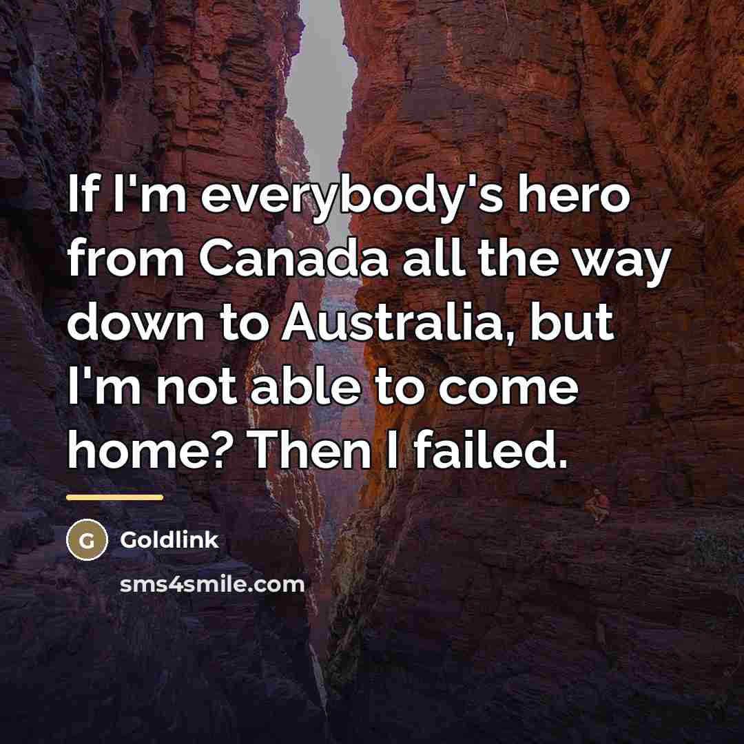 “If I'm everybody's hero from Canada all the way down…” quote by Goldlink