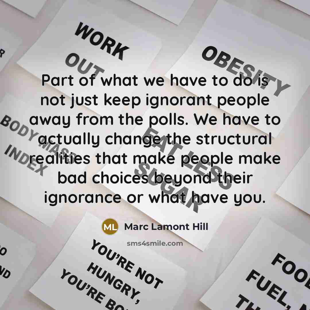 “Part of what we have to do is not just…” quote by Marc Lamont Hill