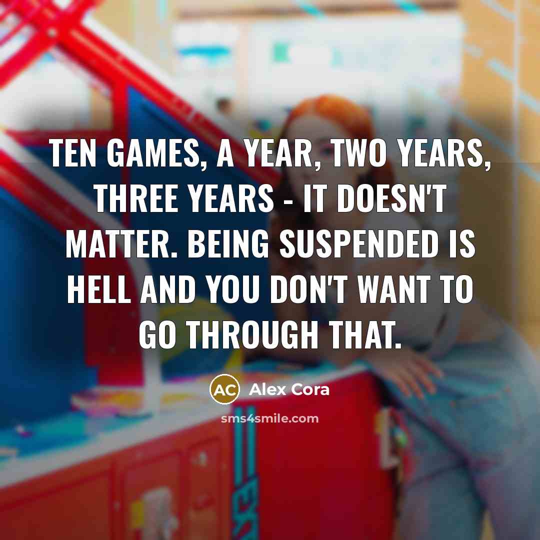 “Ten games, a year, two years, three years - it…” quote by Alex Cora
