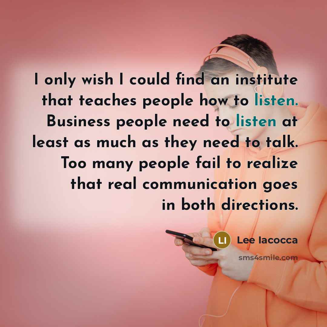 “I only wish I could find an institute that teaches…” quote by Lee Iacocca