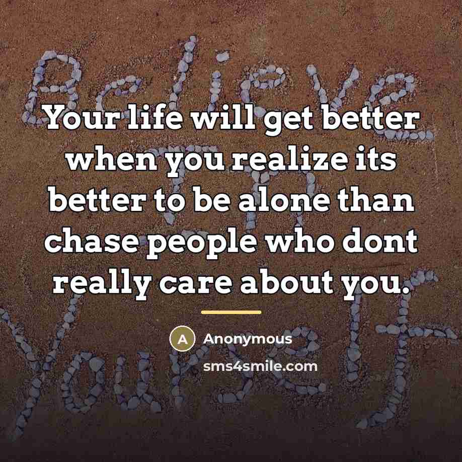 “Your life will get better when you realize its better…” quote by â Thema Davis