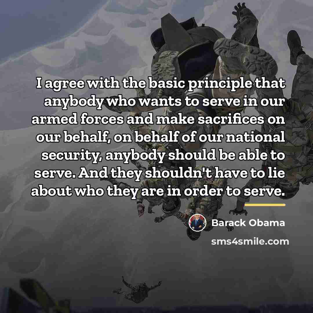 “I agree with the basic principle that anybody who wants…” quote by Barack Obama