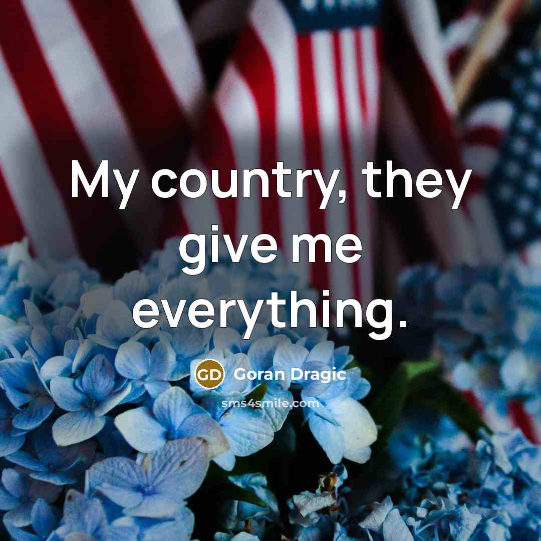 “My country, they give me everything.…” quote by Goran Dragic