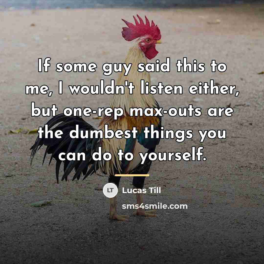 “If some guy said this to me, I wouldn't listen…” quote by Lucas Till