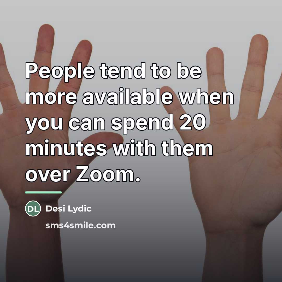 “People tend to be more available when you can spend…” quote by Desi Lydic