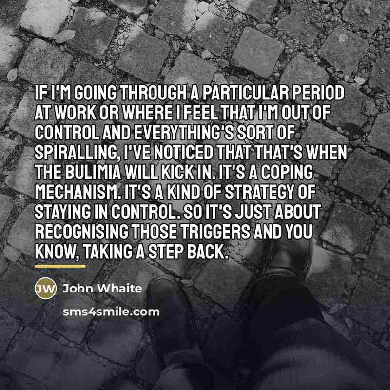 “If I'm going through a particular period at work or…” quote by John Whaite
