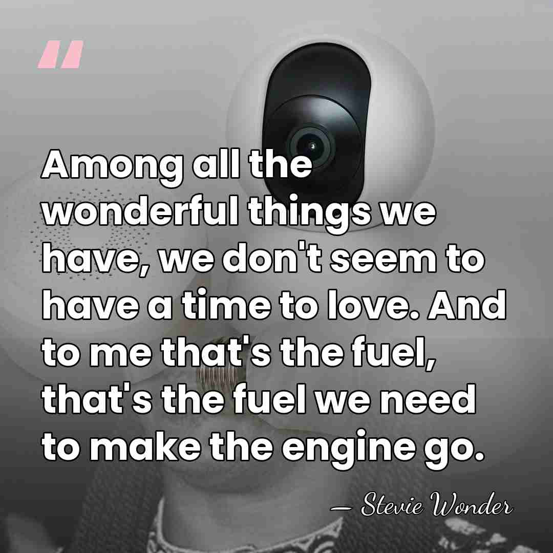 Among all the wonderful things we have, we don't seem to have&hellip; - Stevie Wonder
