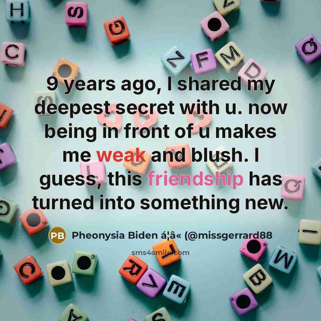 “9 years ago, I shared my deepest secret with u.…” quote by Pheonysia Biden á¦â« (@missgerrard88