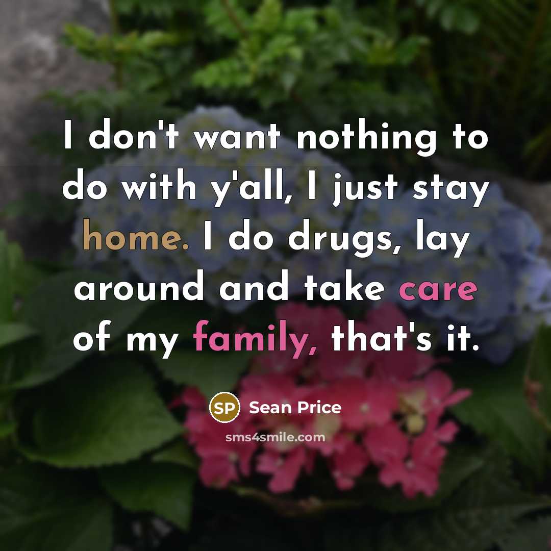 “I don't want nothing to do with y'all, I just…” quote by Sean Price