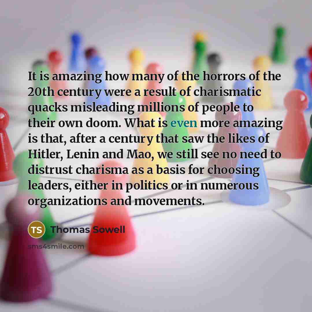 “It is amazing how many of the horrors of the…” quote by Thomas Sowell