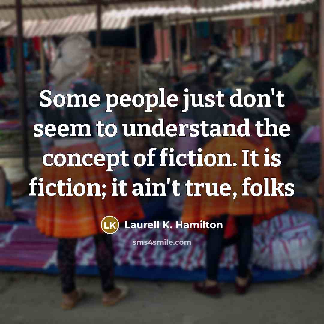 “Some people just don't seem to understand the concept of…” quote by Laurell K. Hamilton