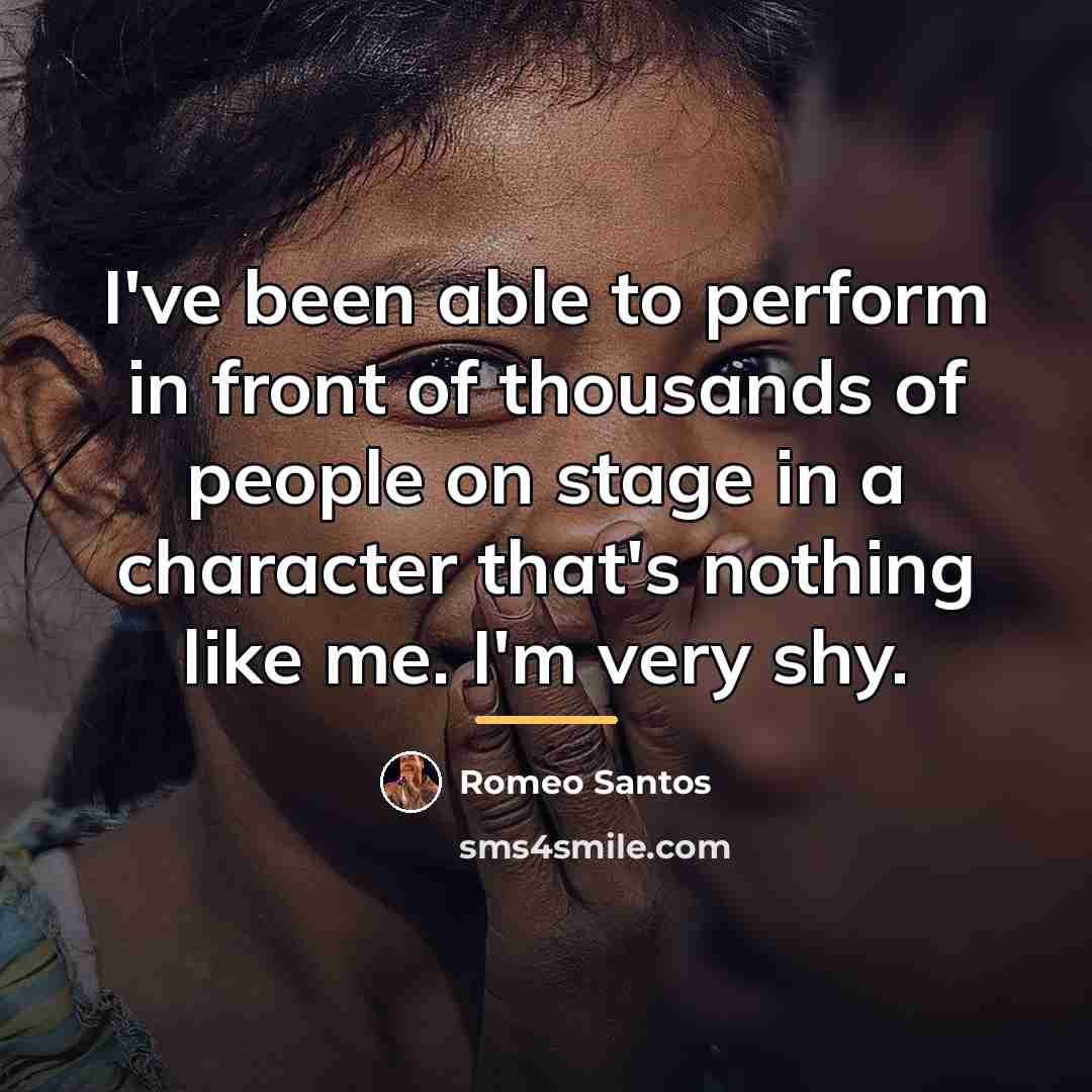 “I've been able to perform in front of thousands of…” quote by Romeo Santos