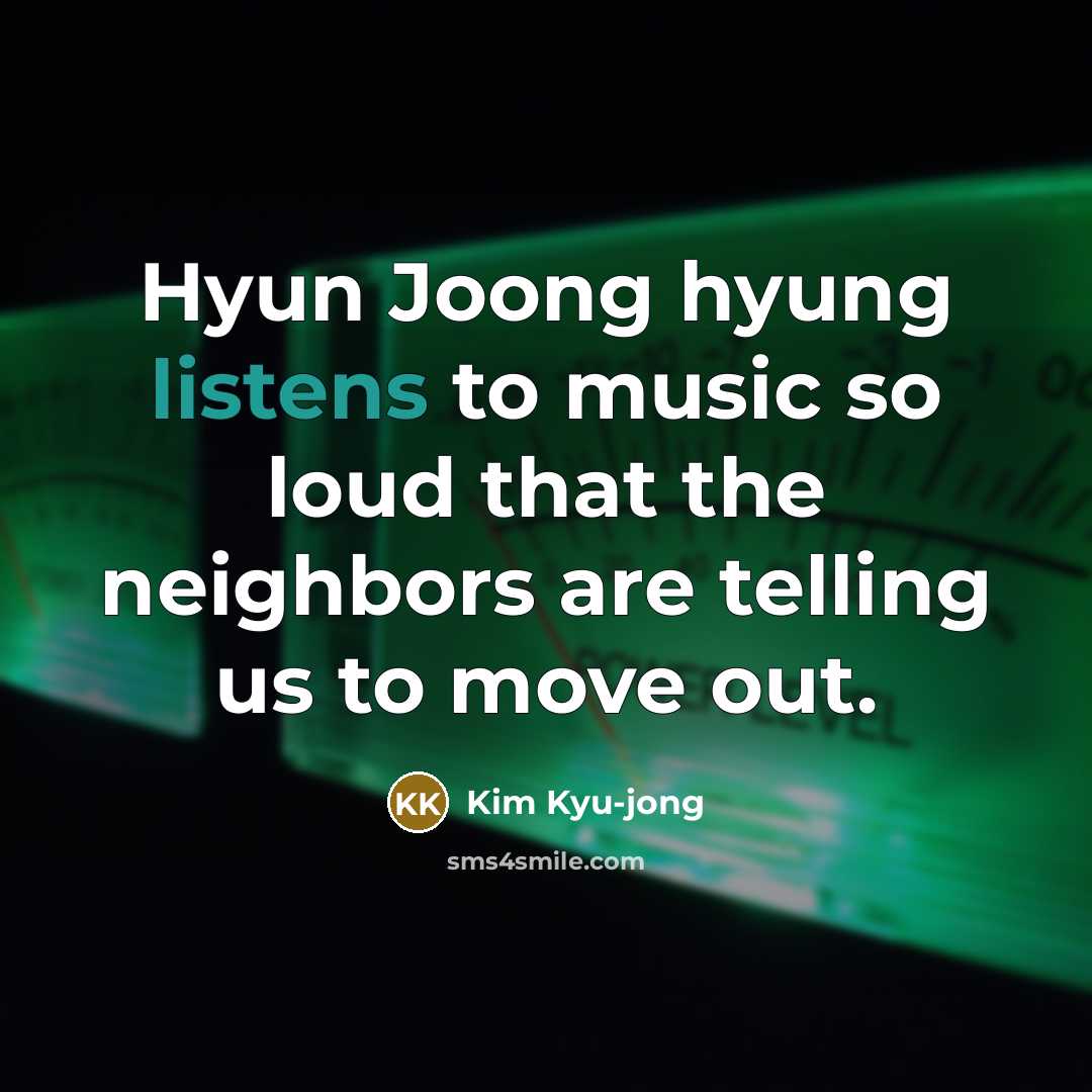 “Hyun Joong hyung listens to music so loud that the…” quote by Kim Kyu-jong
