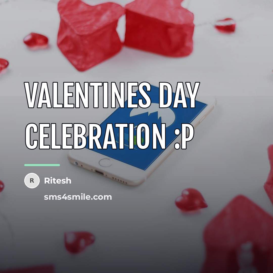 “Valentines day celebration :P…” quote by Ritesh